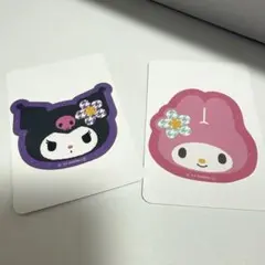 マイメロディクロミシールクッキー ③ クロミ　メロクロ　ステッカー　サンリオ