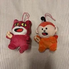 たべっ子どうぶつ ぬいぐるみ マスコット 2種セット