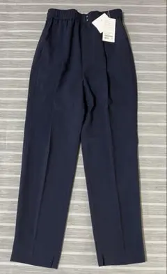 【新品未使用】green label relaxing スラックス ネイビー