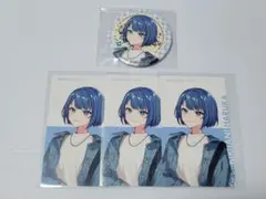 プロセカ　桐谷遥　缶バッジ&エピカ　4点セット