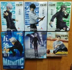 呪術廻戦 五条悟、乙骨憂太、狗巻棘、夏油傑フィギュア