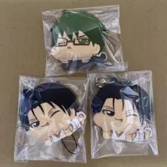 黒子のバスケ　高尾　緑間　ぷにぷにほっぺ　マスコット　キーホルダー　黒バス