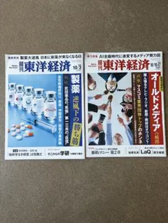 週刊東洋経済 2冊セット AI・半導体 製薬特集