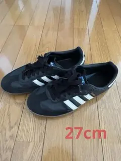 adidas ブラック/ホワイト スニーカー