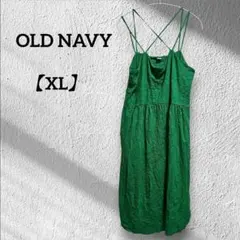 OLD NAVY 【XL】グリーン キャミワンピース レディース ワンピース
