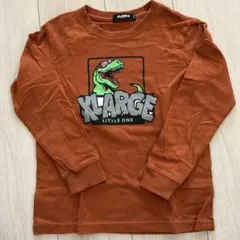 XLARGE 恐竜プリント 長袖カットソー 120