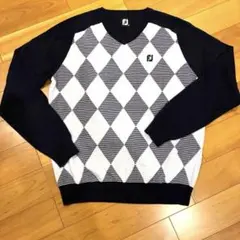 FJ ダイヤモンドパターン セーター XL