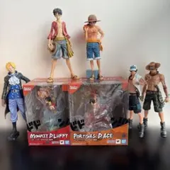 新品未開封】FIGUARTS ZERO エース ルフィ (兄弟の絆) ＋5体 - メルカリ