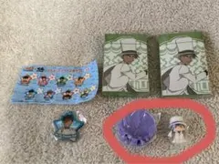 名探偵コナン 平次　くら寿司 オリジナルトランプ ✖️ 2 缶バッジ➕おまけ付き