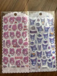 マイメロディ&クロミ ステッカーセット