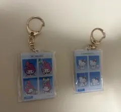 MY MELODY & CHARMMYKITTY アクリルキーホルダー2個セット