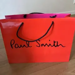 Paul Smith ショップ袋 バイカラー