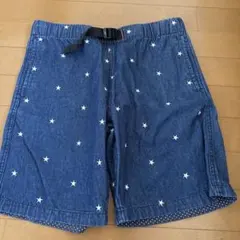 最終値下げ！古着　laundry 星柄デニムショートパンツのサムネイル