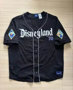 カリフォルニアディズニーランド70周年記念 シャツ4Lベースボールシャツ WDWのサムネイル