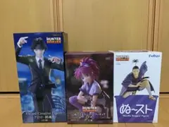 HUNTER×HUNTER ノブナガ　マチ　クロロ　旅団フィギュア3体セット
