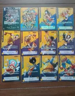 ONE PIECE レイカーズ カード フルコンプリート12枚セット ホイル加工