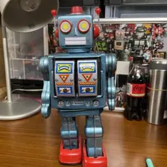この色は珍しく美しいです。唯一無二?ブリキロボット スターストライダー 箱無し 2025年最新】ブリキ スターストライダーロボットの人気アイテム