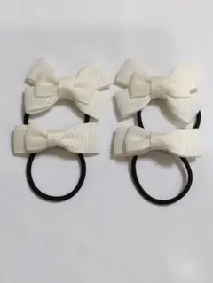 227 ヘアゴム　白