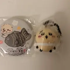 ちいかわもぐもぐ本舗 川越　缶バッジ　ラッコ　他