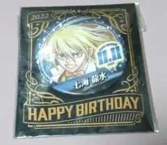 Dr.STONE 七海龍水 バースデイ 缶バッジ＆ジオラマフィギュア Dr.STONE 七海龍水 バースデー アクリルジオラマフィギュア 缶