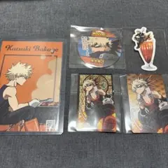 爆豪勝己 雄英高校オープンスクール ステッカー アニメイト特典 カードまとめ売り