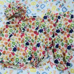 DADWAY キッズレインポンチョ　ズボンセット　収納袋付き 90cm