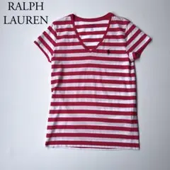 美品　POLO RALPH LAUREN ポロラルフローレン　Tシャツ　ロゴ刺繍