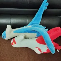 新品タグ付きポケモンぬいぐるみ ラティオス ラティアス 限定 - メルカリ
