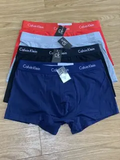 s*a様 メンズ ボクサーブリーフ 4枚セット カルバンクライン L 未着用