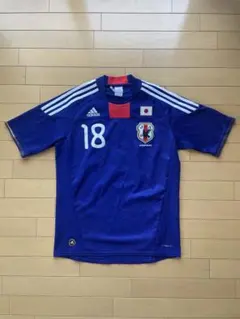 adidas 日本代表 ユニフォーム 2010年 本田圭佑 18 ゲームシャツL