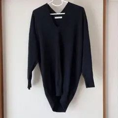 AMERICAN HOLIC ネイビー 薄手ニット