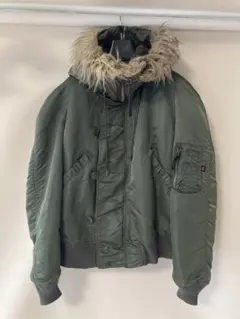 ALPHA INDUSTRIES N-2B オリーブ USA製