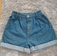デニムショートパンツ
