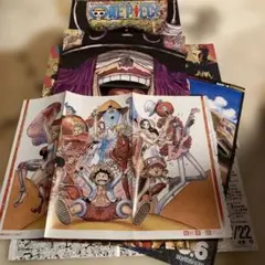 少年ジャンプ　ワンピース切り抜き　ポスター5枚セット