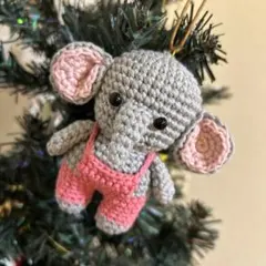 ぞうさん あみぐるみ