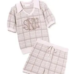 SNIDEL HOME パジャマ ルームウェア ラメツイードセットアップのサムネイル