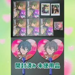 あんスタ 影片みか 缶バッジ バースデーブロマイド ハートうちわ ぱしゃっつ