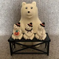 しろくま貯金箱　ガチャ　ミニくま　ハロウィン