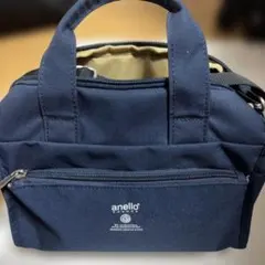 極美品　anello ショルダーバッグ ネイビーのサムネイル