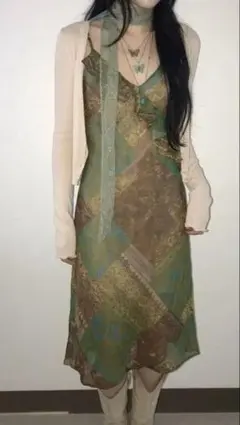 00s archive Bohemian tunic 森ガール グランジのサムネイル