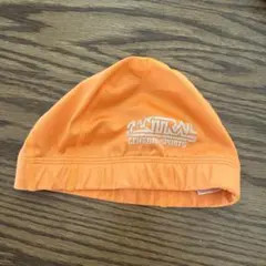 CENTRAL SPORTS 水泳帽 Mサイズ オレンジ
