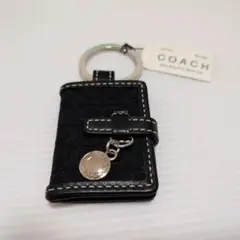 希少】COACH コーチ ミニ シグネチャー フォトフレーム キーホルダー