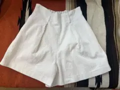 KBF ホワイト ハーフパンツ