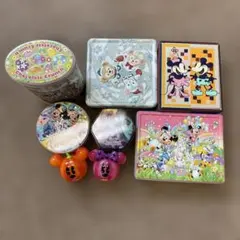 ディズニーお菓子空缶