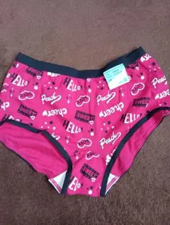 ピンク プリント柄 Lサイズ ショーツ