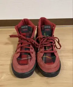 Admiral ハイカットスニーカー チェック柄 レッドのサムネイル