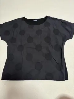 Dana FaneuiIダナファヌルドット柄 半袖Tシャツ ブラックMサイズのサムネイル
