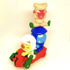 犬丸りん2005 おじゃる丸ミニカー高さ約9センチ マクドナルドおもちゃ