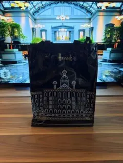 HARRODS ハロッズ ☆トートバッグ ハンドバック 百貨店柄 英国 - メルカリ