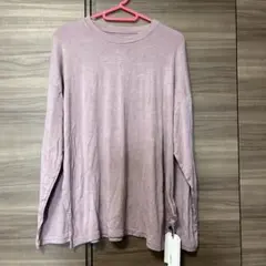 Heather フェミニンムードT 長袖 パープルのサムネイル